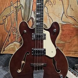 Harley Benton HB-60 WB Semi Hollowbody Bass