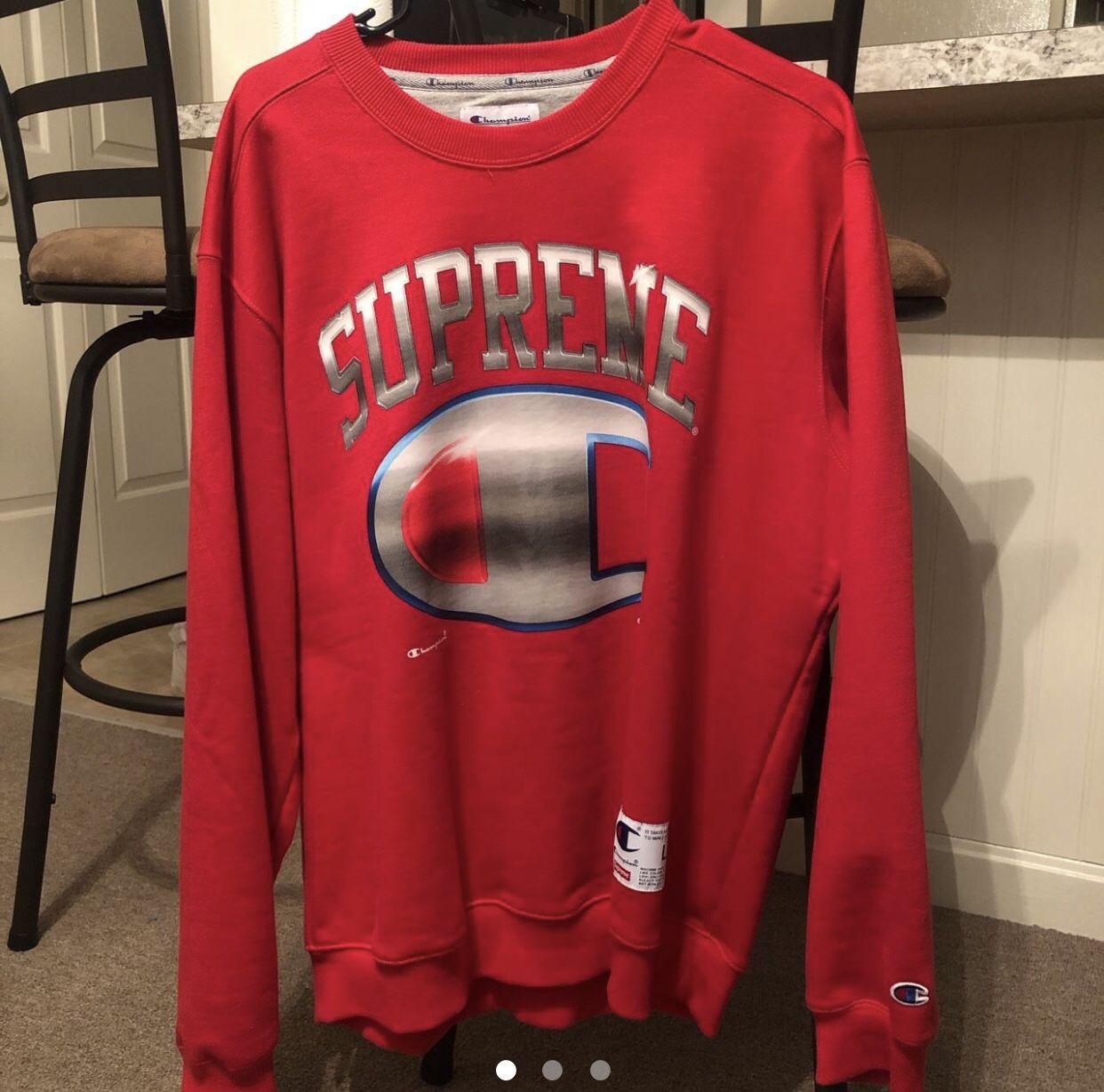 Supreme X Champion Sweater 