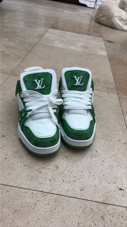 Louis Vuitton LV Trainer Sneakers Green White