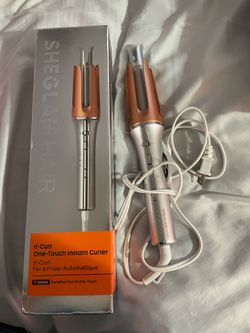 Sheglam one touch instant curler.