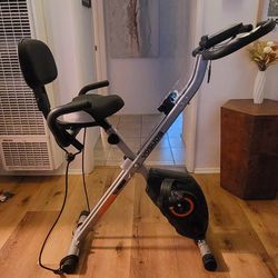 YOSUDA Exercise Bike, Folding Exercise Bike for Seniors, Magnetic X-Bike for Home Gym 