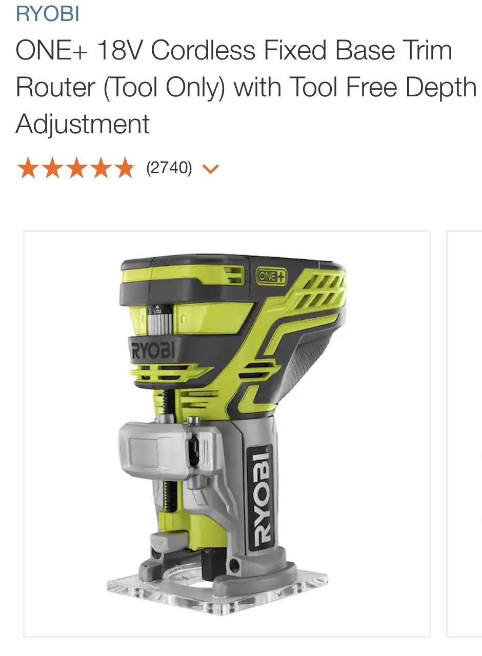 Fixed Base Trim Router