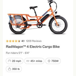 RAD Powerwagon Electric Bike with Family Pack