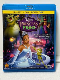 The Princess and the Frog Blu-ray DVD Digital Copy 3-Disc Disney Combo Pack