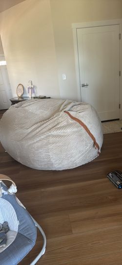 Big Joe bean bag chair