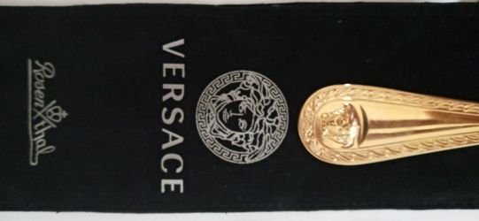 Versace Medusa Fork gold plated