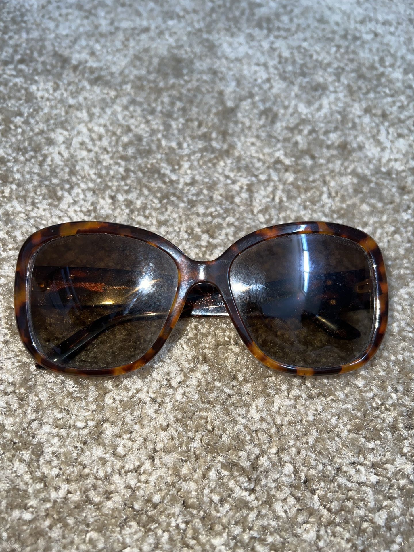 Versace Women Sunglasses 57-17-135 MM Polarized Animalier Brown Gradient 4278-B