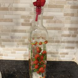 Glass Olive Oil Bottle Dispenser
