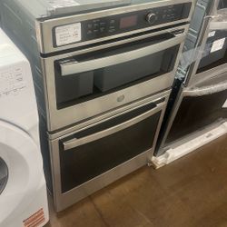 GE 27” Wall Oven Microwave Built In Combo 