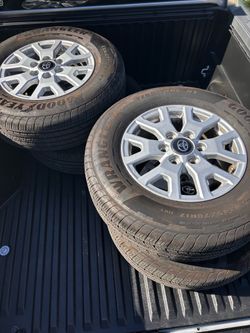 Gen 4 2026 Tacoma wheels and tires set