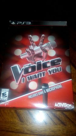 Ps3 game The Voice