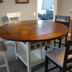 Dinning Table And 4 Chairs