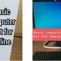 Windows 10 Complete Basic Computer.  NOT FOR GAMING