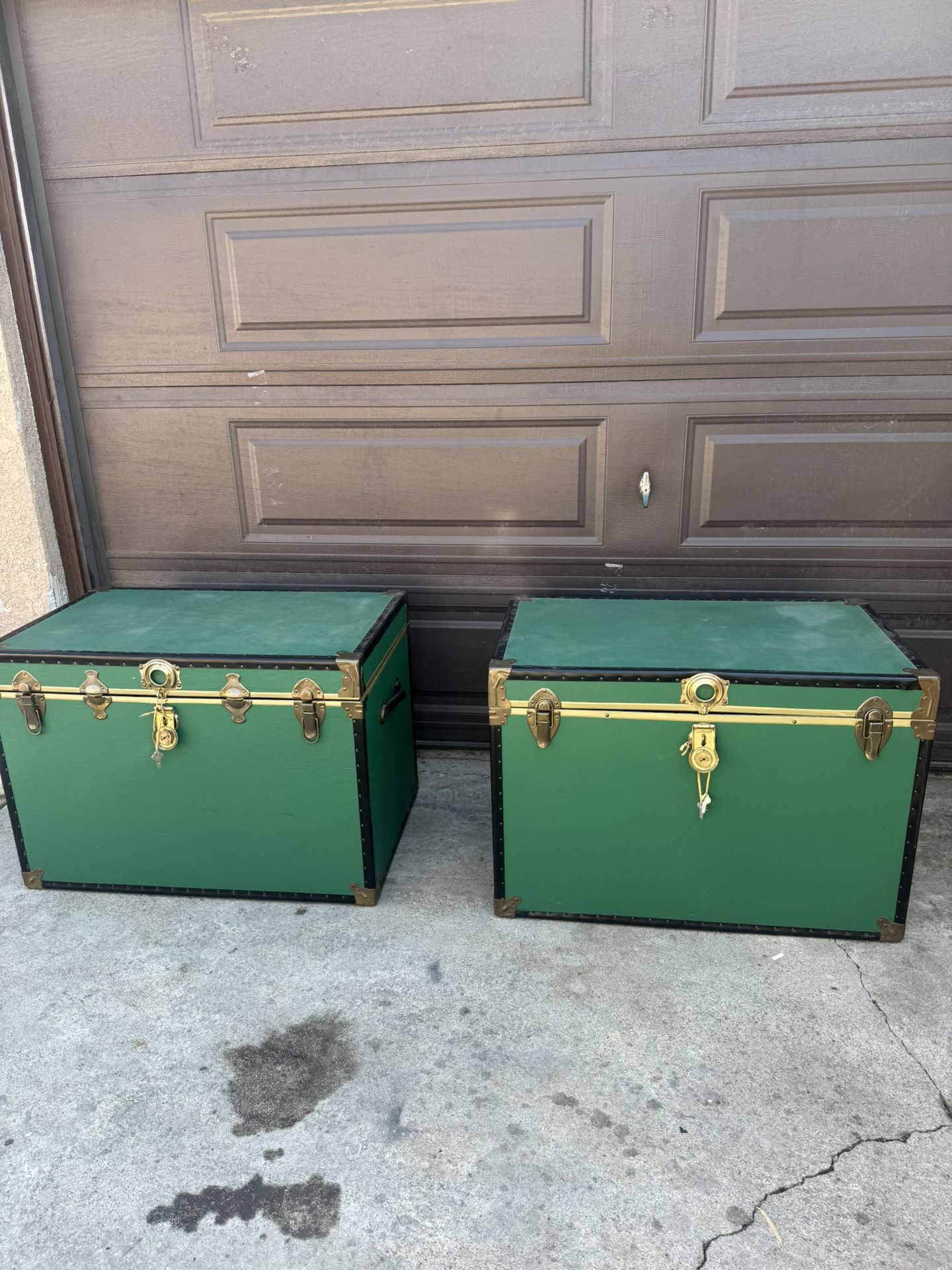 Large Vintage Trunks 