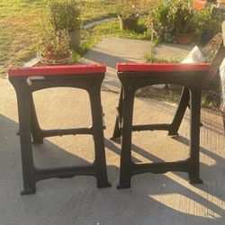 Two Heavy Duty Utility Horses Both $15 
