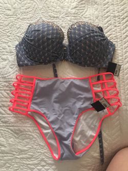 Victoria Secret Swim wear, bottom Medium, Top 34DD