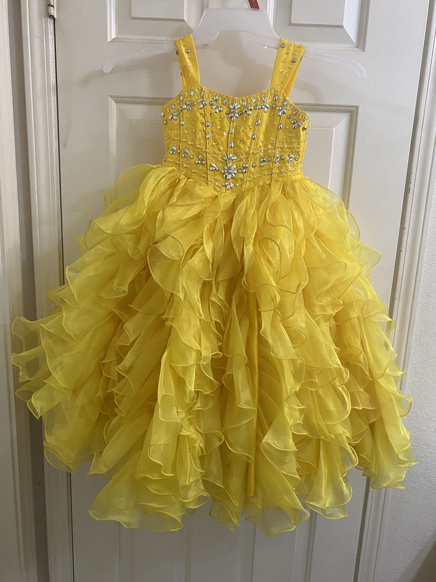 Little Girls couture Dress Size 4