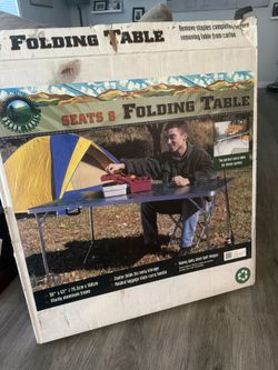 Vintage Camping Table