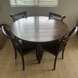 Dining Table W/4Chairs