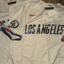 New Men’s Size Medium & XL Nike LA Dodgers City Connect Jersey