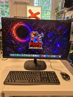 32" iMac M4 2025, 16GB RAM, 256GB SSD JDV902J044 w/ onn. 100095550 FHD 1080p 75hz Display $595
