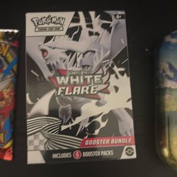 Pokémon white flare 6 packs