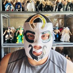 Cuatrero Lucha Libre Mask Mexican Wrestling Adult Luchador Costume  Luchadores