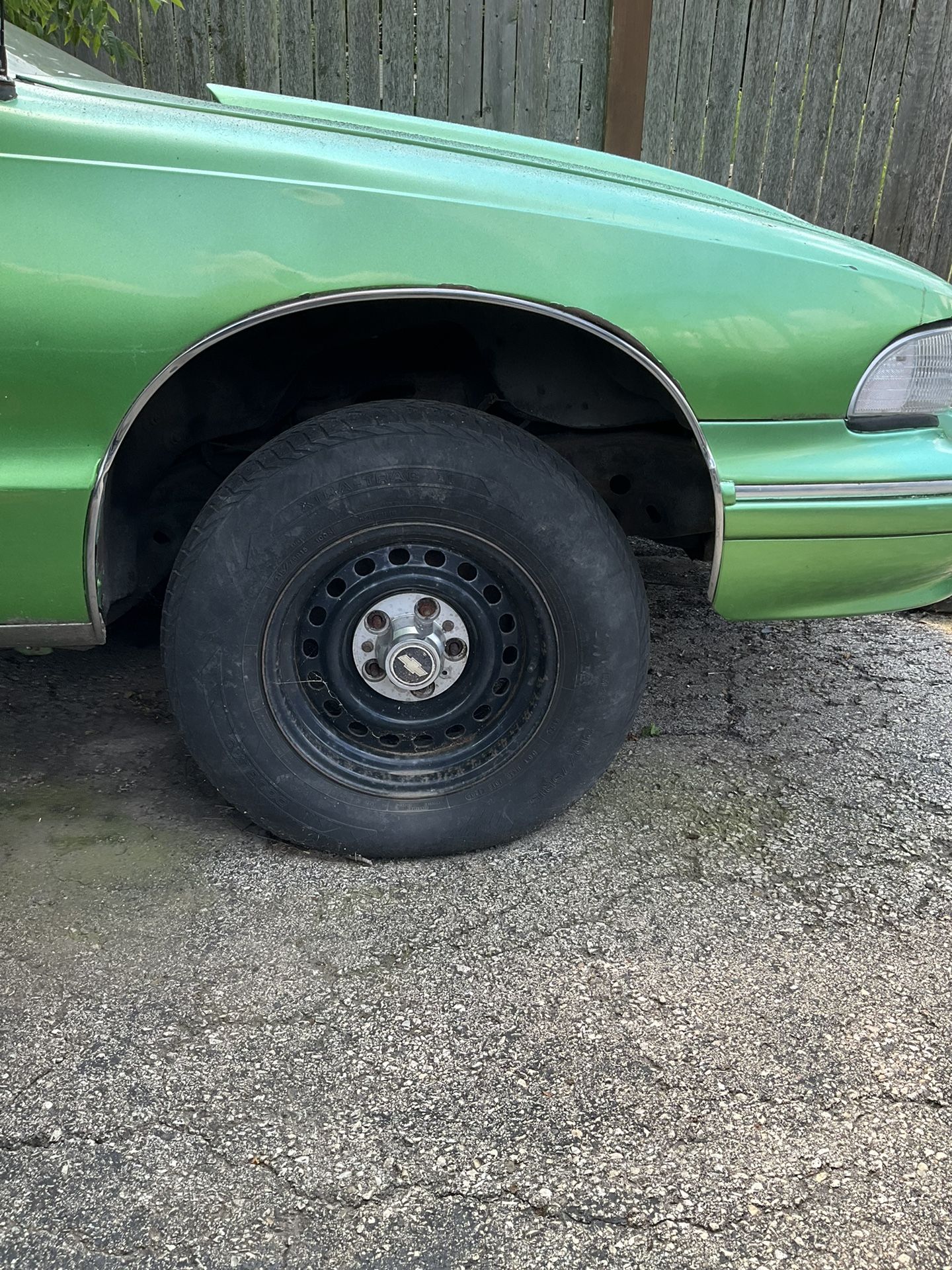 Set Of Bubble Chevy Oem Cop Wheels