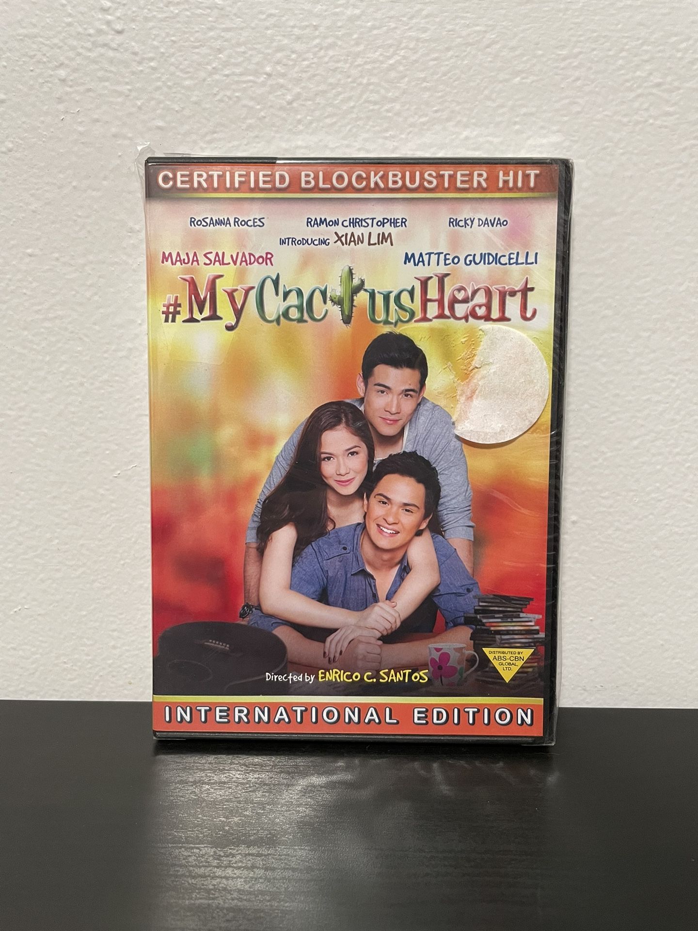 My Cactus Heart DVD NEW SEALED International Edition Tagalog + English Subs 2012