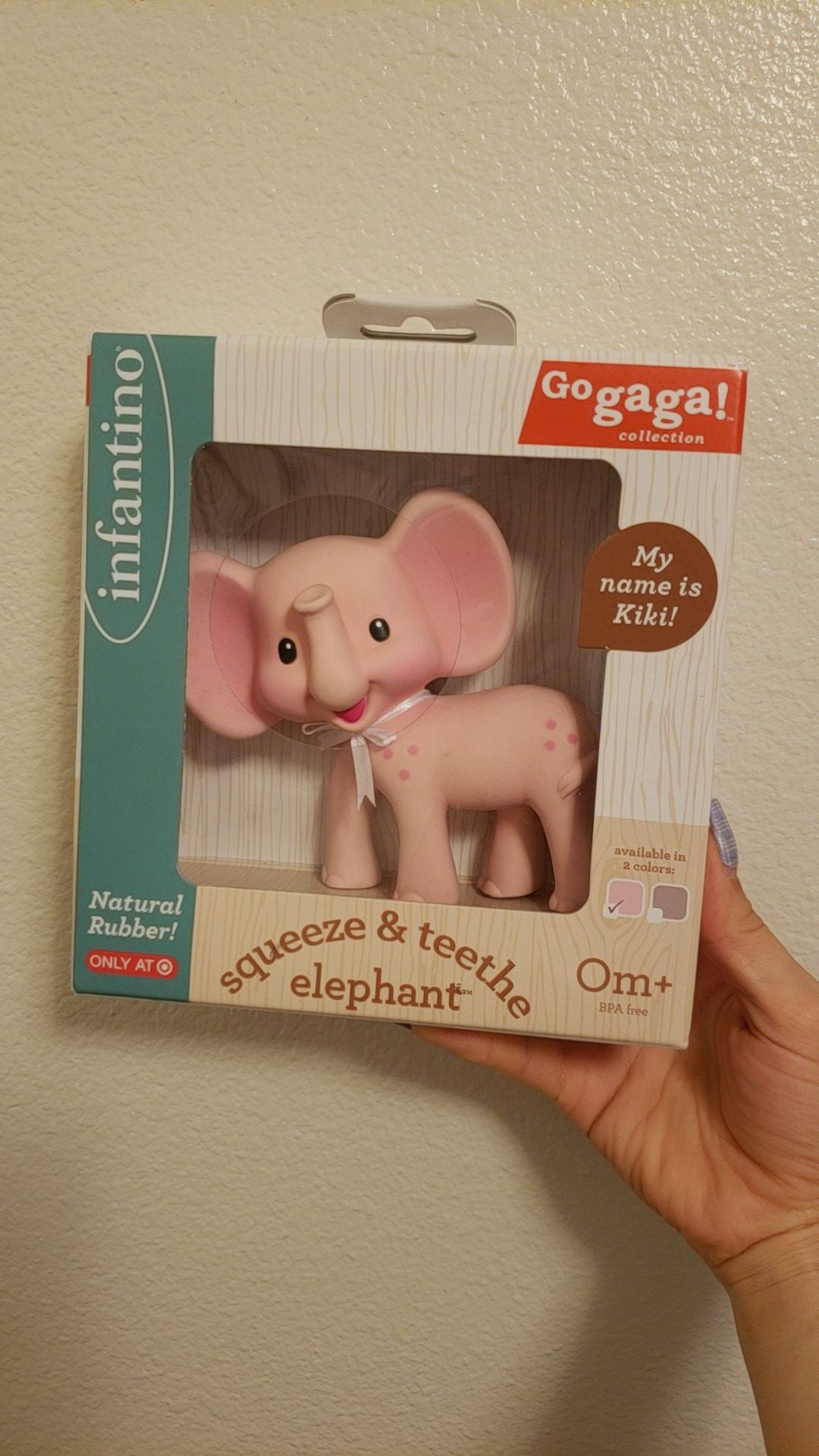 Kiki store teething elephant