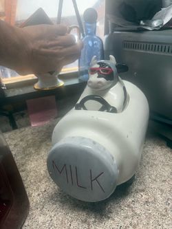 1993 vintage cookie cow car jar