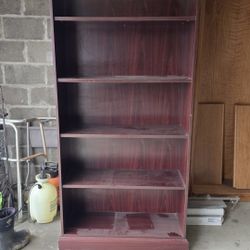 Cherry Book Shelf . Cabinet. 