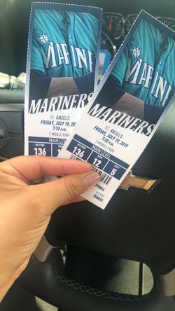 Mariners tickets