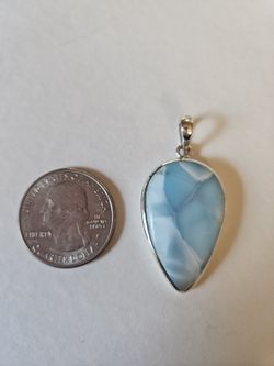 Larimar Pendant 