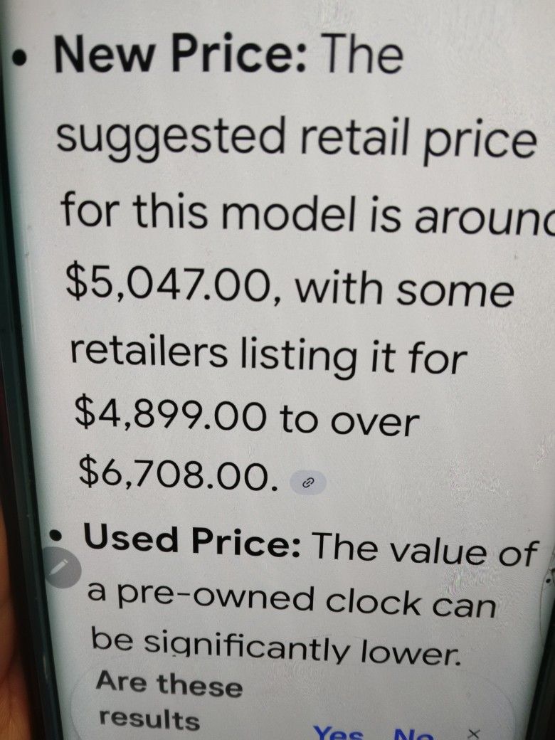 Vintage Howwerd Miller Clock 