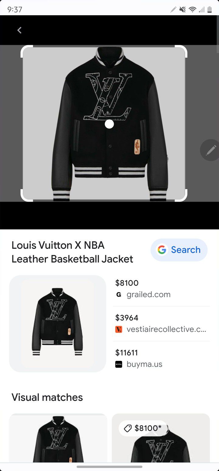 Louis Vuitton x NBA Basketball Jacket
