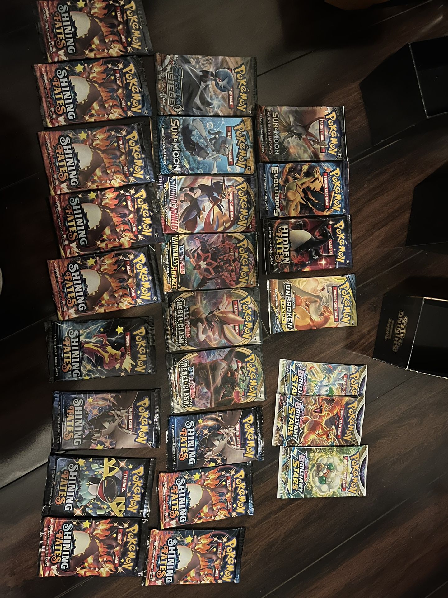 Pokemon Booster Pack Lot