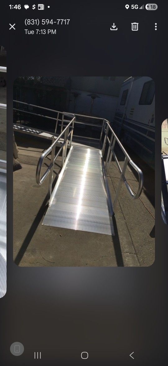 30 Ft Wheelchair Ramp With 5 Ft Turnaround