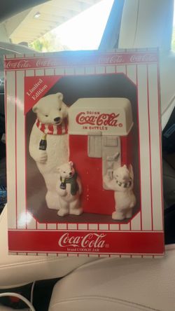 Vintage Coca Cola cookie jar
