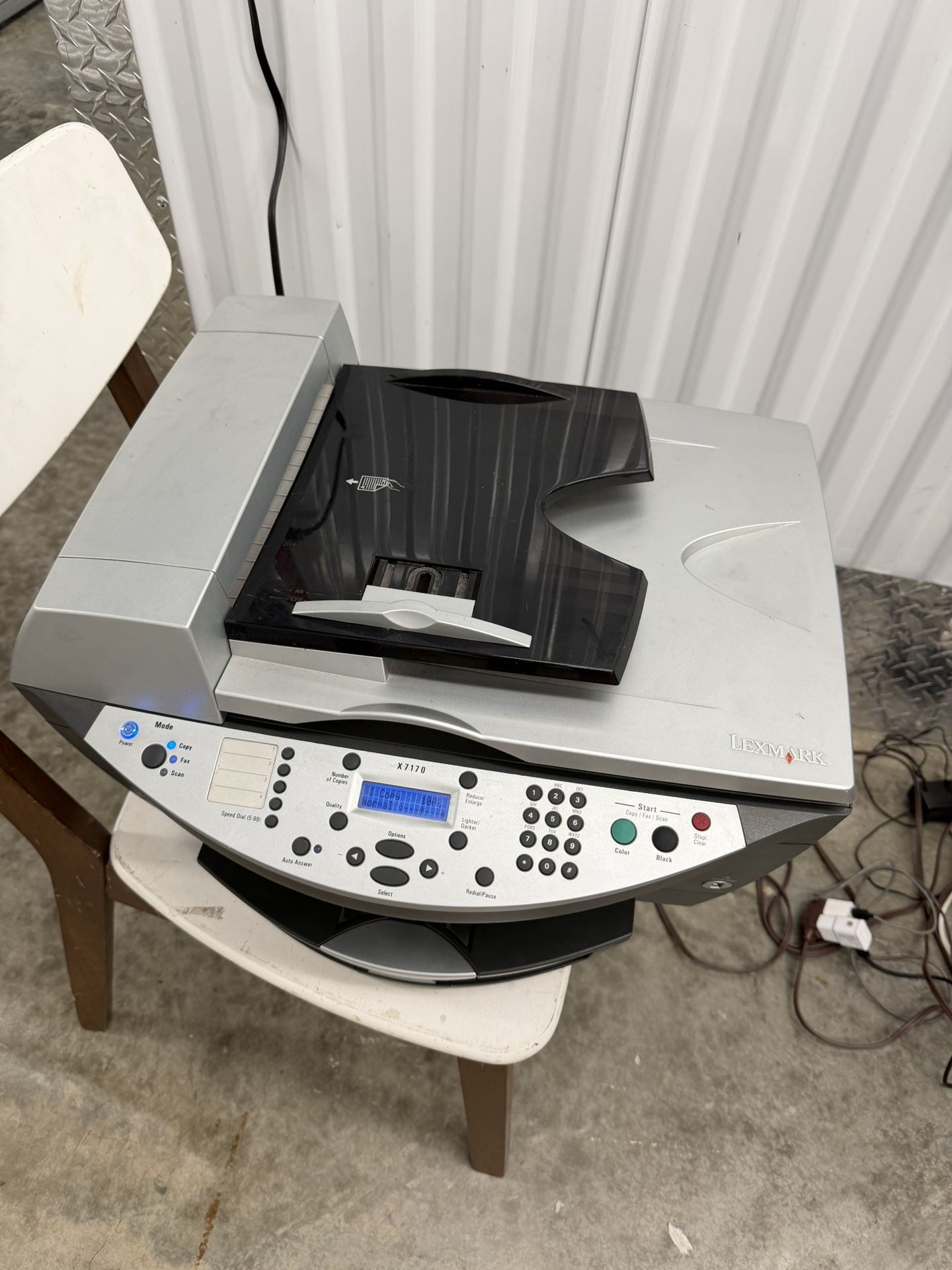 Lexmark X7170 (X7170VE) All in One Color Printer/copy/fax/scan