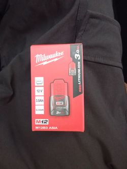 Milwaukee batteries m12b3
