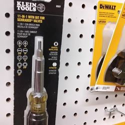 KLEIN TOOLS 11 - IN - 1 WITH BIT FOR SCHRADER VALVES 