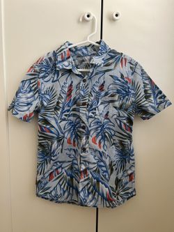 Boys Button Down Shirt Size 7
