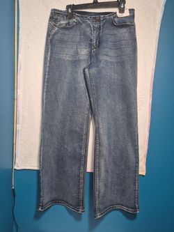 Forever 21 Low Rise Wide Leg Jeans