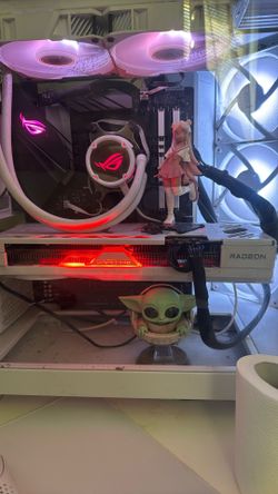 (GPU ONLY ) 16GB DDR6 Sapphire RADEON 7800XT WHITE