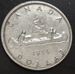 $1 1956. Coin of Canada