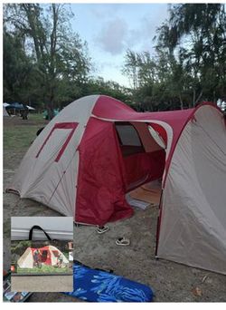 Ozark Trail 6-Person Dome Tent with Sitting Area - Floor Area-15'x11