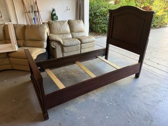 Twin Bed - Headboard, Footboard, and Rails