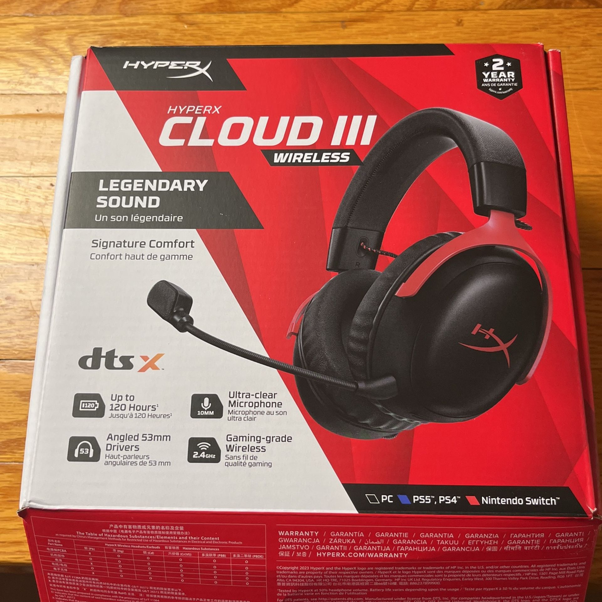 HyperX Cloud III Wireless Gaming Headphones