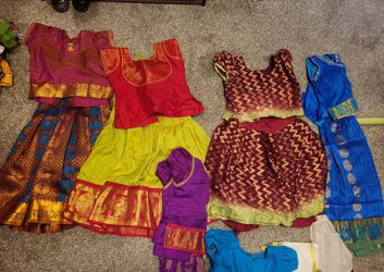 Girls Traditional Wear (2t To 4t)